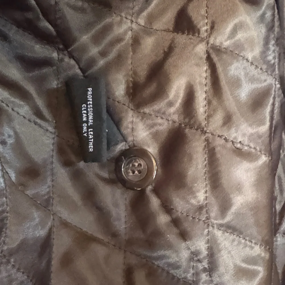 Gallery Brown Teddy Jacket with Fur Trim